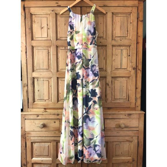 ModCloth Medium Sleeveless Floral Maxi Dress - Picture 8 of 9
